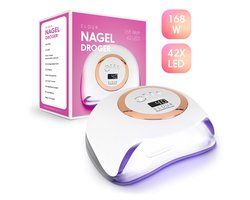 Eldur® Nageldroger - Nagellamp 168W - Gelnagels - UV Lamp Nagels - Led Lamp Nagels - Gellak Lamp