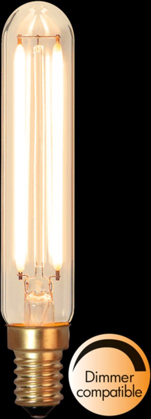 Staaflamp - E14 - 2.5W - Super Warm Wit <2200K - Dimbaar - Filament - Helder