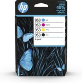 HP 953 4-pack - Inktcartridge kleur & zwart + Instant Ink tegoed
