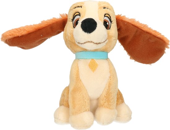 Peluche Disney Lady chien en peluche jouet 18 cm jouet - Lady and the Tramp  - Cocker... | bol.com