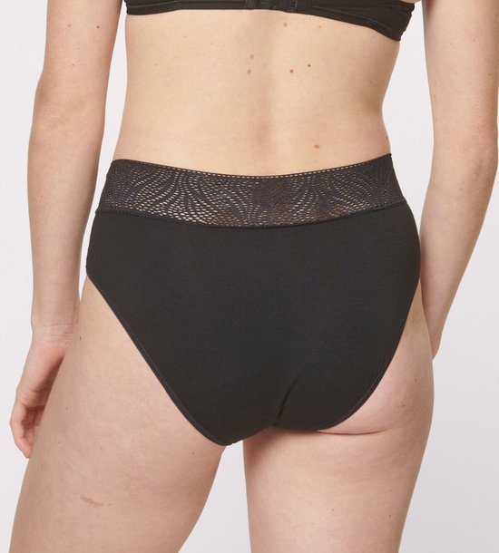 Sloggi Menstruatie ondergoed - Period pant hipster light - XS - Zwart