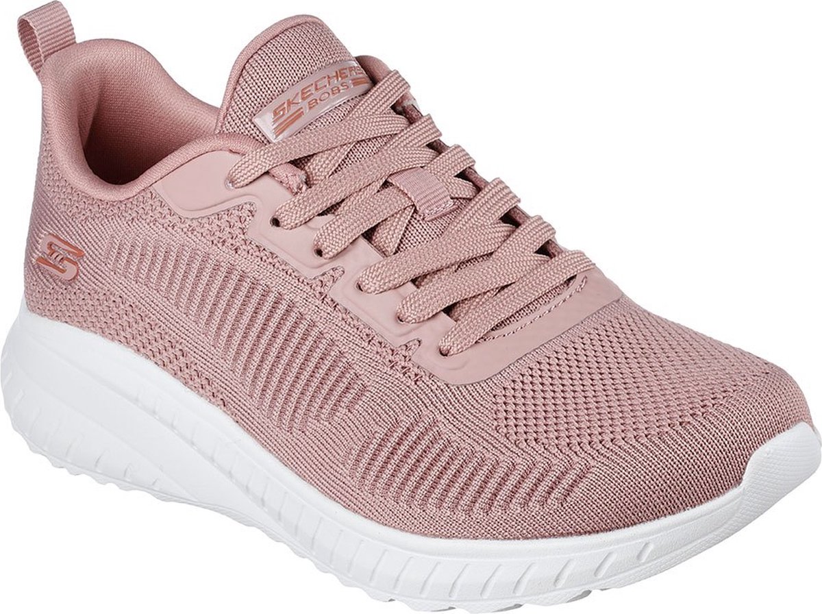 Running Shoes for Adults Skechers Bobs Sport Squad Pink | bol.com