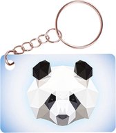 Sleutelhanger 6x4cm - Panda