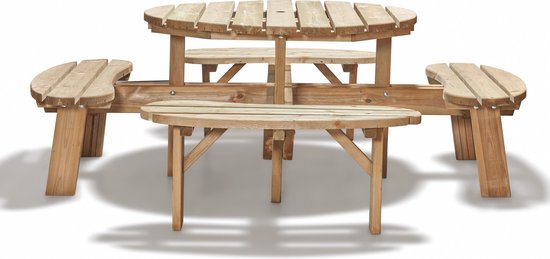 Mobistoxx Round picnic table