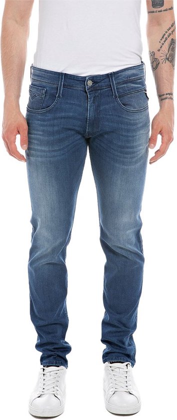 REPLAY M914Y .000.41A 400 Jeans - Heren - Medium Blue - W33 X L32