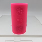 Bowling Bowlingbal vinger inserts, per 2 stuks, 'Vise powerlift / semi-grip inserts' , naar keuze powerlift of semi-grip, kleur pink, maat 47/64, nr. 5.1/2, boormaat 7/8