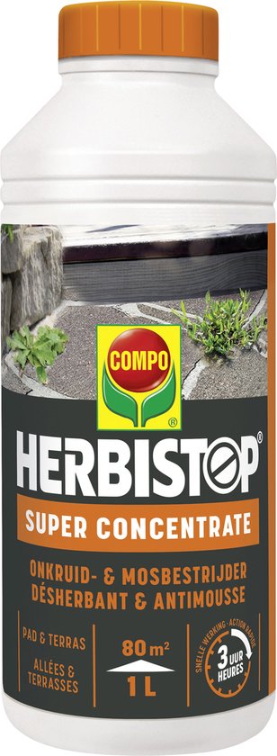 Herbistop Super Pad & Terrasse - désherbant et mousse concentré