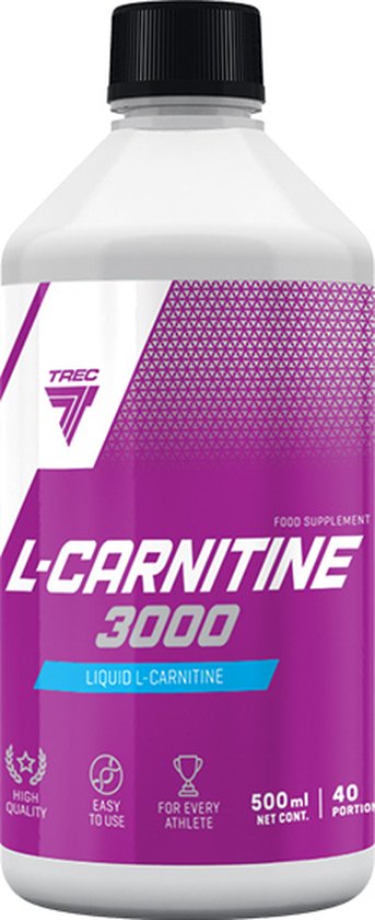 Trec Nutrition - Vloeibare L-carnitine 3000 liquid 500ml apricot (abrikoos)