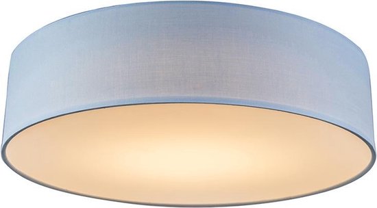 QAZQA drum led - Plafondlamp - 1 lichts