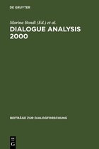 Beitrage zur Dialogforschung25- Dialogue Analysis 2000