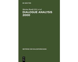 Beitrage zur Dialogforschung25- Dialogue Analysis 2000