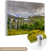 MuchoWow® Glasschilderij 120x80 cm - Schilderij acrylglas - Schots landschap fotoprint - Foto op glas - Schilderijen