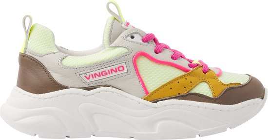 Vingino Olivia Sneaker - Meisjes - Multicolor yellow - Maat 35