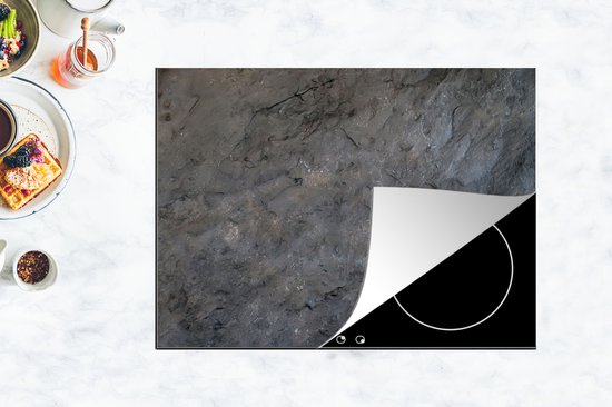 KitchenYeah® Inductie beschermer 77x59 cm - Inductie mat - Roest print - Leisteen - Vintage - Inductie beschermer - Kookplaataccessoires - Afdekplaat voor kookplaat - Inductiebeschermer - Inductiemat - Inductieplaat mat