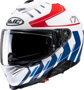 Hjc I71 Simo White Red Mc21Sf Full Face Helmets XL - Maat XL - Helm