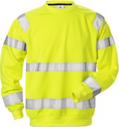 Fristads Hi Vis Sweatshirt Klasse 3 7446 Shv - Hi-Vis geel - XL