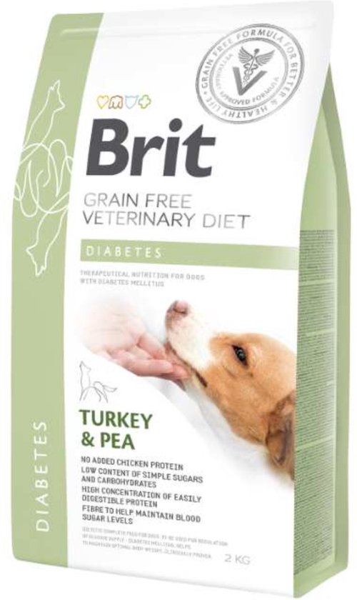 Brit Grain Free Veterinary Diet Diabetes Dog 2 kg