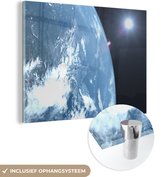 Peinture sur Verre - Système Solaire Terre - 160x120 cm - Peintures sur Verre Peintures - Photo sur Glas