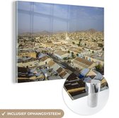 MuchoWow® Glasschilderij 120x80 cm - Schilderij acrylglas - Keren - Foto op glas - Schilderijen