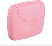 Tampon Tasje - Tampon Etui - Multifunctioneel - Maandverband Etui - Voor onderweg - Licht roze