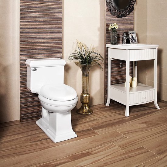 YEAUPE PRO WC-Bril D-Vorm met Bidet