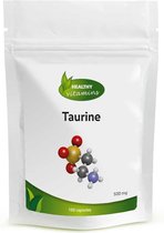 Taurine | 100 capsules | 500 mg | Vitaminesperpost.nl
