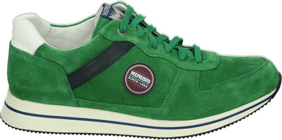 Mephisto GARRY VELSPORT - Lage sneakersHeren sneakersVrije tijdsschoenen - Kleur: Groen - Maat: 42.5
