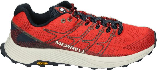 Merrell J067491 MOAB FLIGHT - Heren wandelschoenenVrije tijdsschoenenWandelschoenen - Kleur: Rood - Maat: 43.5