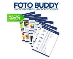 Foto Buddy Macrofotografie - 20 Fotografie Hulpkaarten - De mooiste Macrofoto's zelf maken