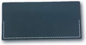 Portefeuille Vacavaliente Stack S3 - Portefeuille noir avec coutures blanches - cuir recyclé