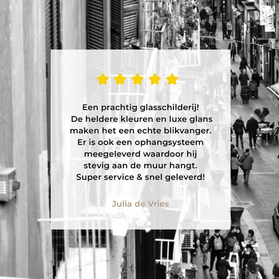 MuchoWow® Peinture sur Verre - Naples d'en haut - noir et blanc - 60x40 cm - Peintures sur Verre Acrylique - Photo sur Glas