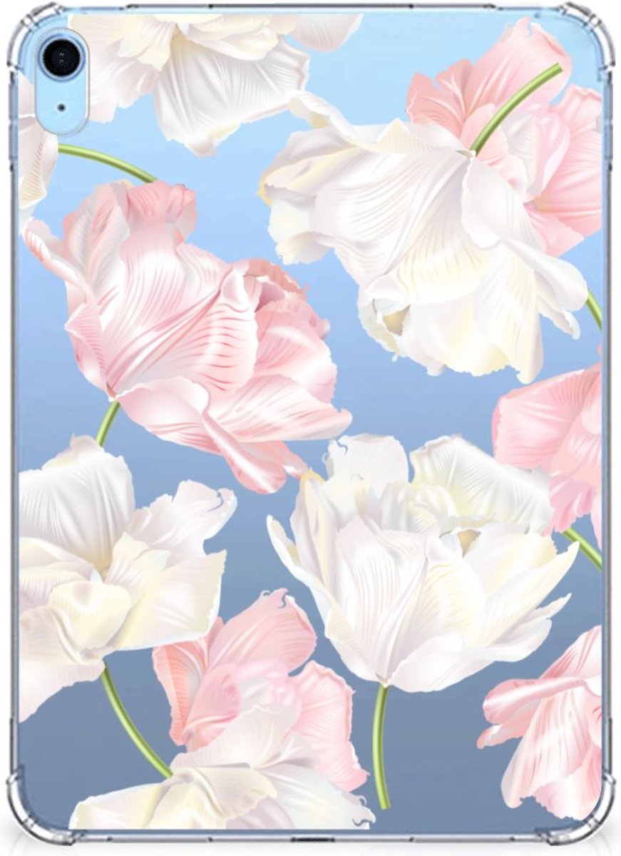 iPad (2022) 10.9 Siliconen Hoesje Lovely Flowers