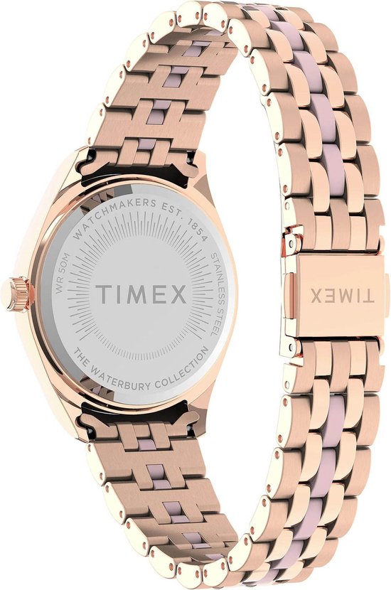 Timex Legacy TW2U82800 Horloge - Staal - Rosékleurig - Ø 36 mm