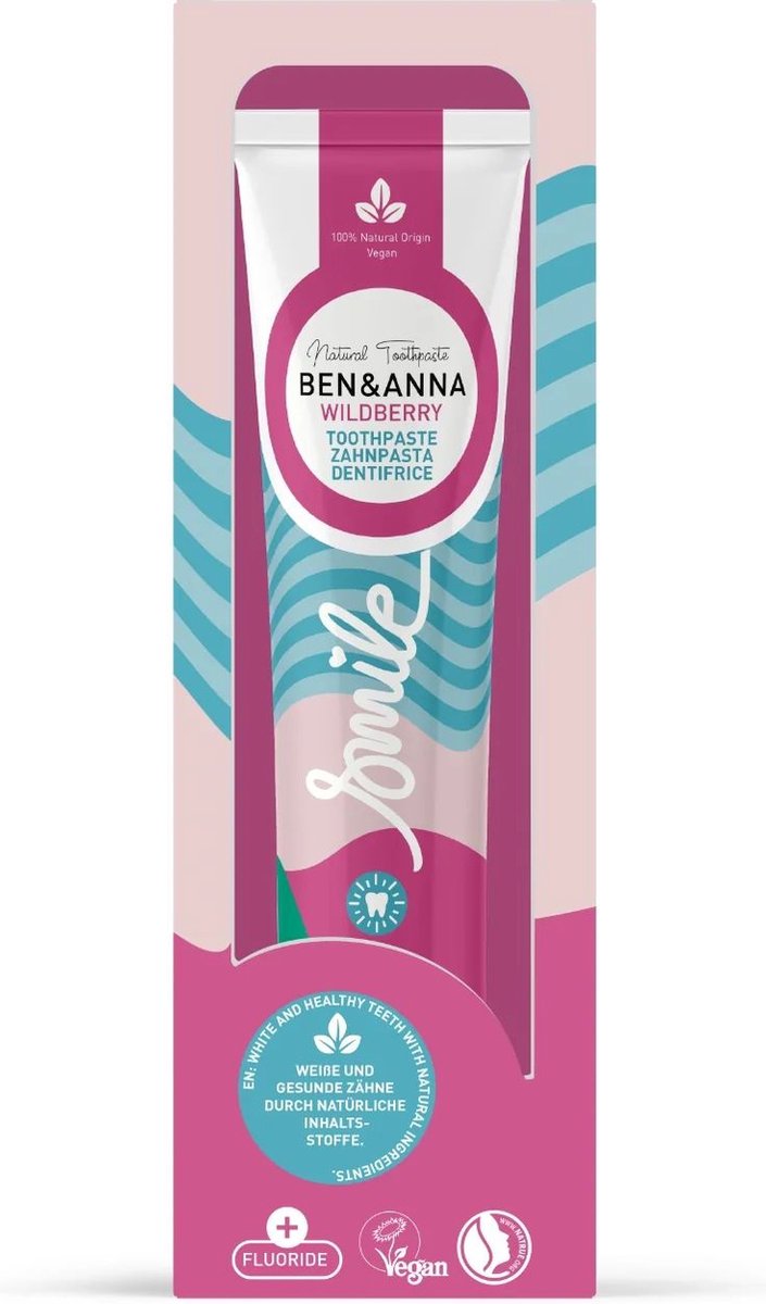 Goedkoopste Ben & Anna Wildberry Toothpaste 98GR