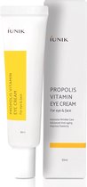 iUNIK Propolis Vitamin Eye Cream. Hydrating, brightening, anti-aging eye-care.