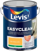 Levis EasyClean - Peinture de mélange contre les rayures noires - Mat - Yellow clair A70 - 5L