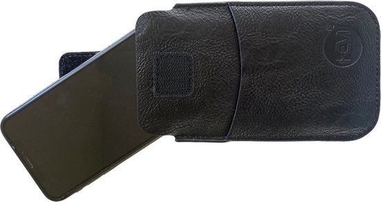 HEM Samsung Galaxy S22 Plus Insert case Zwart avec passant ceinture et compartiment de rangement