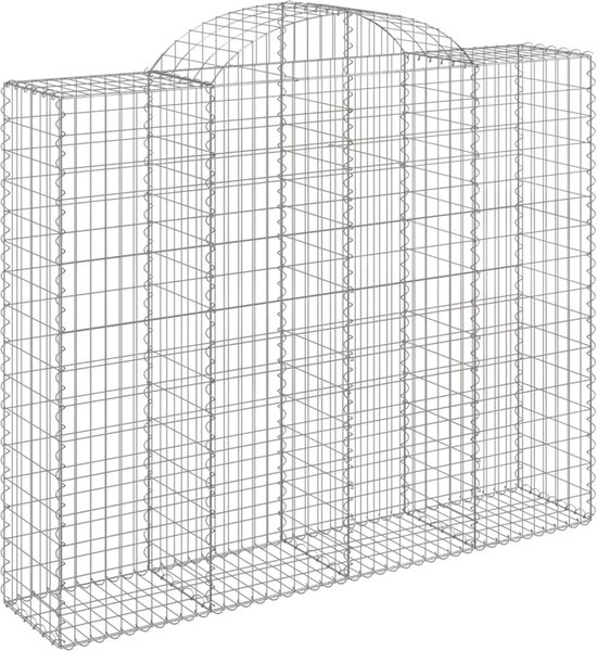 SengentoStyle Schanskorf Für Mauern - 630x30x50 Cm, Aus Verzinktem Stahl, Wetterfest
