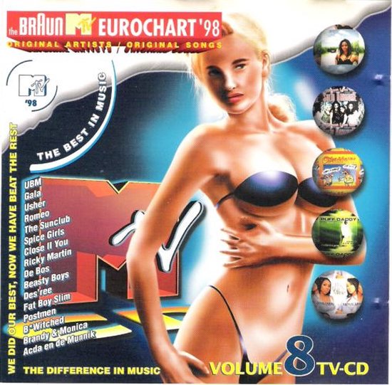 The Braun MTV Eurochart '98 volume 8
