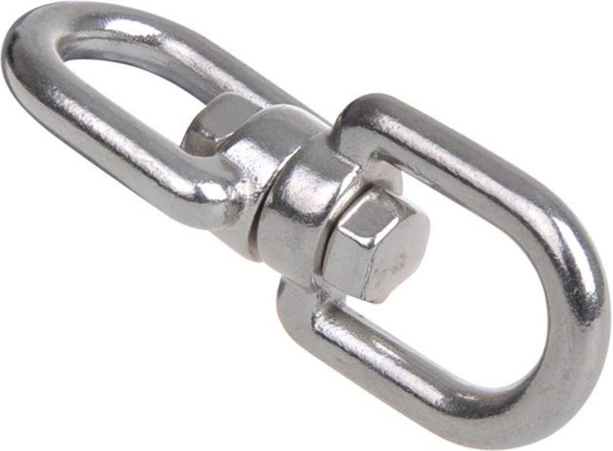 Seilflechter - Warteloog- RVS - Oog-Oog - Maat: 10mm