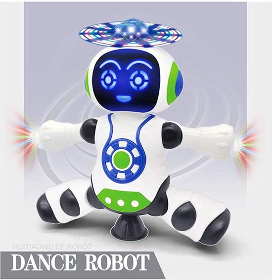 Dansende robot-met lichten geluid -speelgoed | Zingen |Baby | | bol.com
