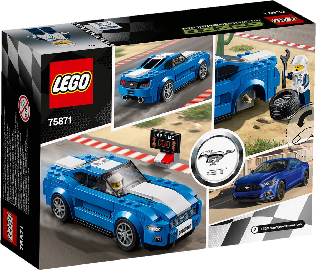 LEGO Speed Champions Ford Mustang GT - 75871 | bol
