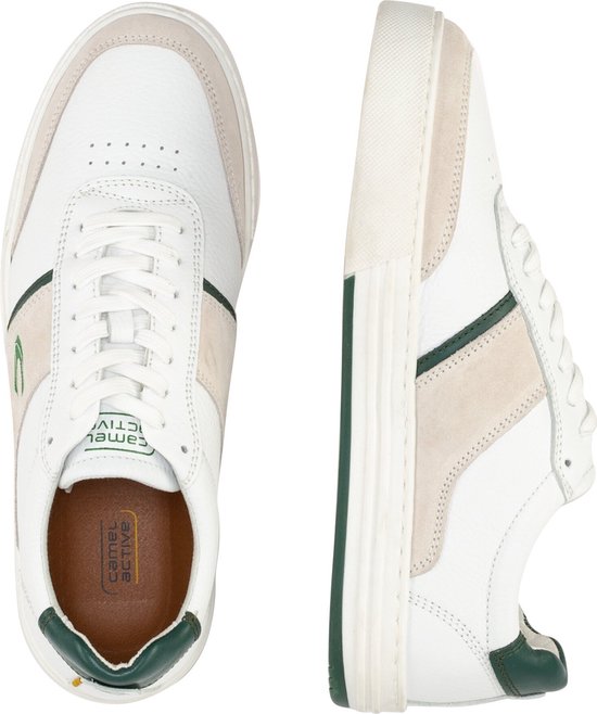 camel active Cross Country - Sneaker da uomo con inserti in pelle nabuk, marrone, 40 EU