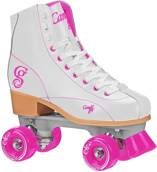 CANDI GIRL Sabina Rolschaatsen / Rollerskates PP Frame Alu Trucks WitRoze