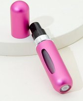 Parfum - Flesje - Parfumverstuiver - Navulflesje - Navulbaar - Verstuiver - Reisflesje - Mini - Voor onderweg - 5ML - Roze