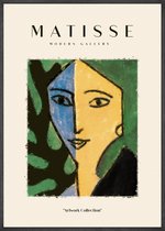 Portret Poster van Lydia Delectorkaya 50x70 cm - Henri Matisse