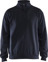 Blaklader Sweatshirt met halve rits 3587-1169 - Donker marineblauw - XS