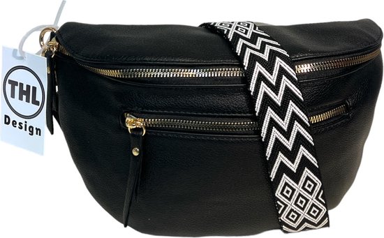 THL Design - Dames Crossbody Tas - Tussenmaat Model - Heuptasje Dames - Bag  Strap -... | bol