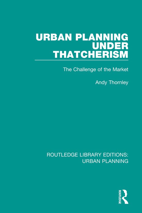 Routledge Library Editions Urban Planning Urban Planning Under