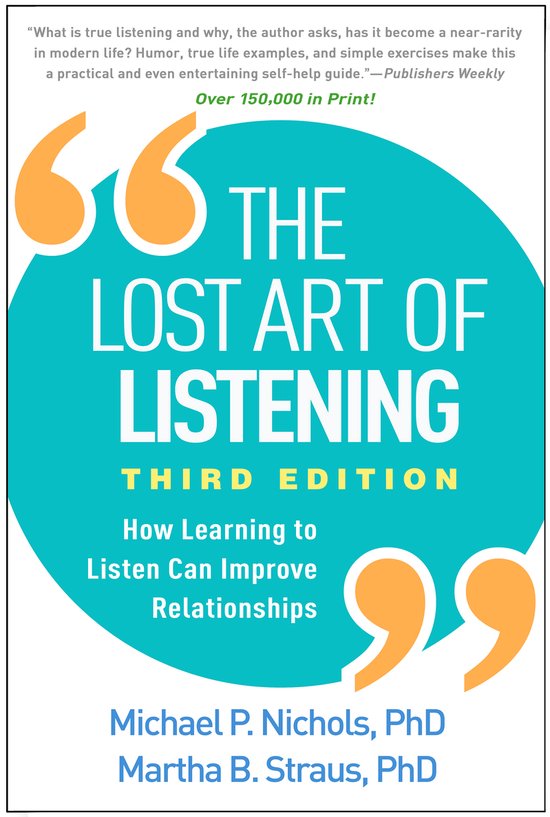 The Lost Art of Listening - cover